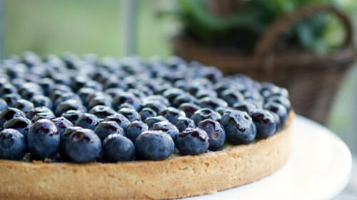Tarte à la myrtille